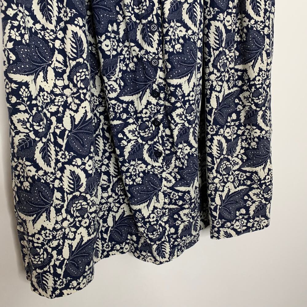 The Great Boating Skirt Navy Falling Leaves Women’s New Small - Picture 6 of 16